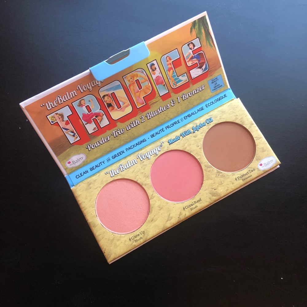 theBalm Tropics Blush and Bronzer Trio